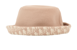 Christian Dior Bucket Hat, Wool, Pink, Sz 56, 2*